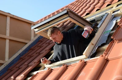 Pose de fenêtres de toit Velux à Aubenasson